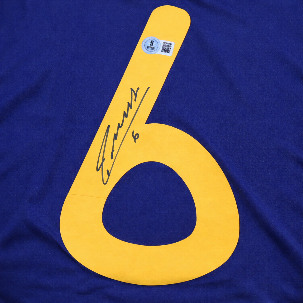 Andrés Iniesta - Jersey Auténtico Autografiado Selección España