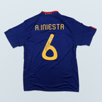 Andrés Iniesta - Jersey Auténtico Autografiado Selección España