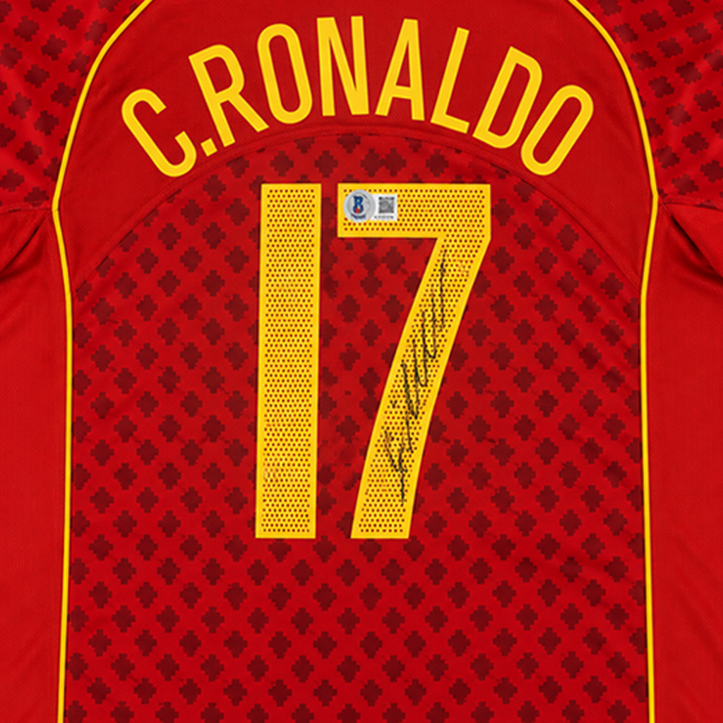 Cristiano Ronaldo – Jersey Autografiado Selección Portugal #17