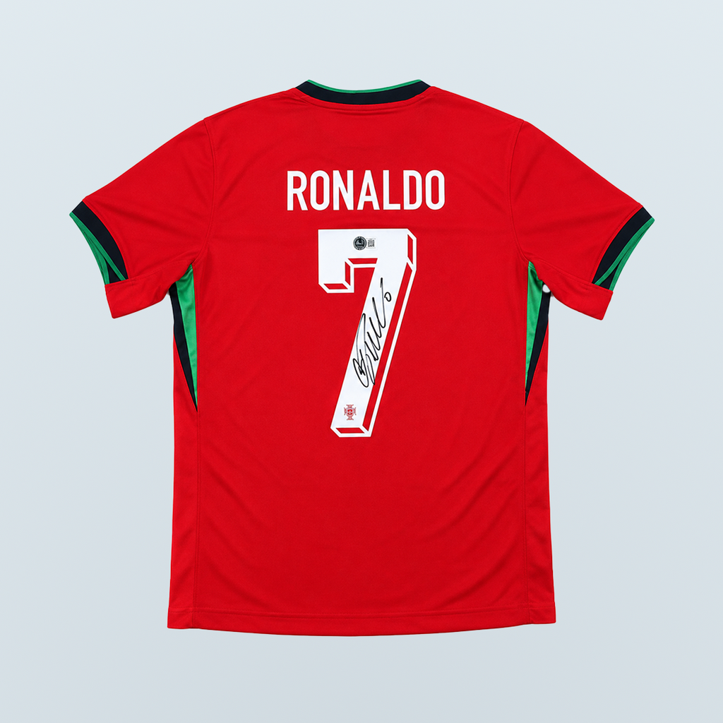 Cristiano Ronaldo – Jersey Autografiado Selección Portugal