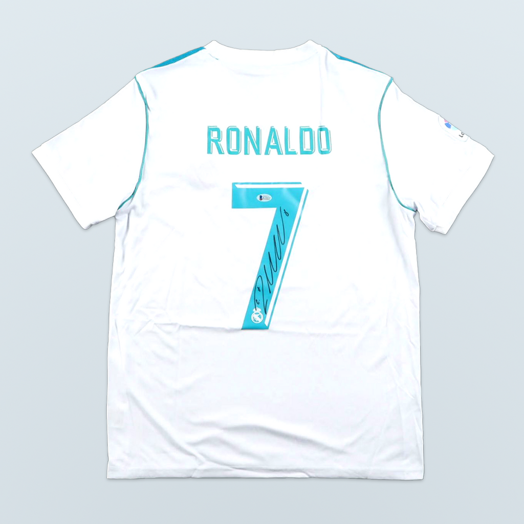 Cristiano Ronaldo - Jersey Autografiado Real Madrid