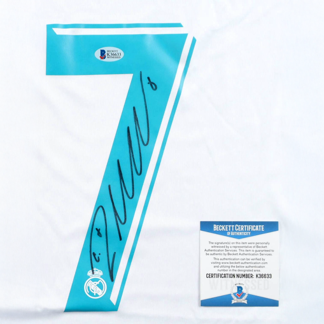 Cristiano Ronaldo - Jersey Autografiado Real Madrid