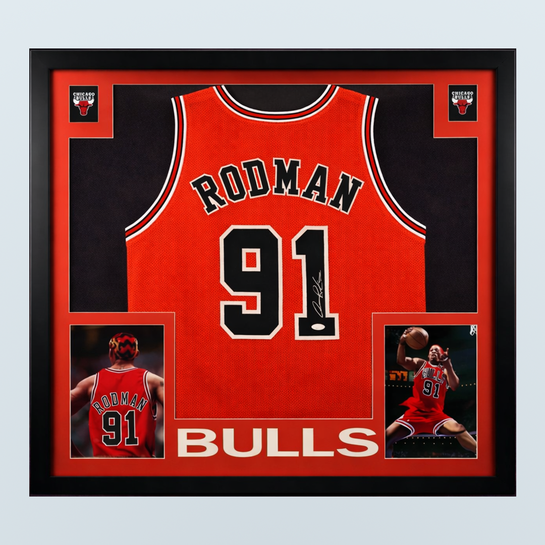 Dennis Rodman - Jersey Autografiado Chicago Bulls
