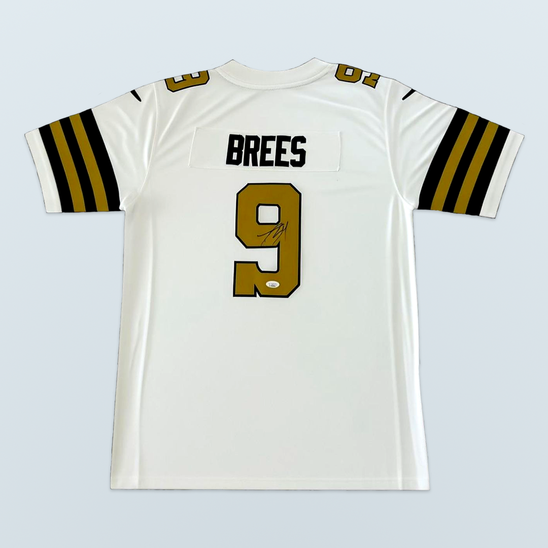 Drew Brees - Jersey Auténtico Autografiado New Orleans Saints