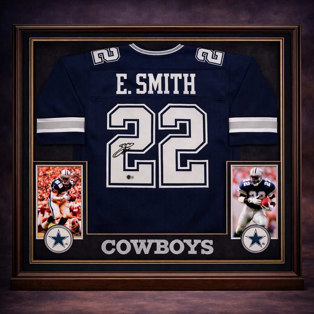 Emmitt Smith - Jersey Autografiado Dallas Cowboys