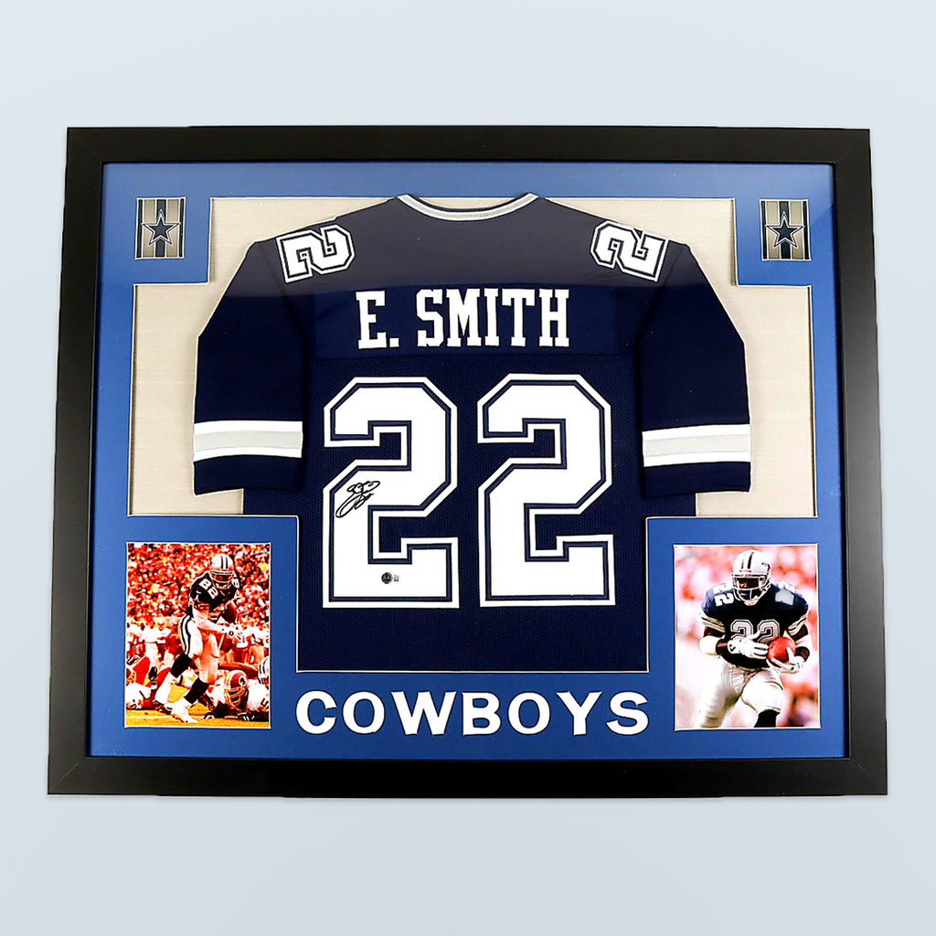 Emmitt Smith - Jersey Autografiado Dallas Cowboys