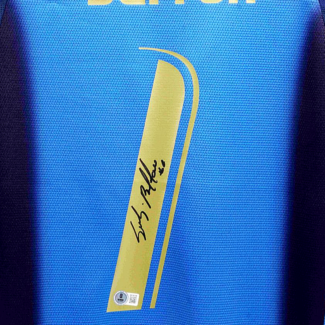 Gianluigi Buffon - Jersey Auténtico Autografiado Selección Italia