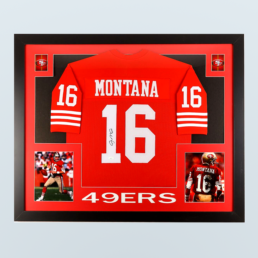 Joe Montana - Jersey Autografiado San Francisco 49ers
