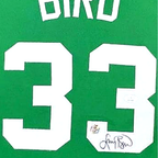 Larry Bird - Jersey Auténtico Autografiado Boston Celtics