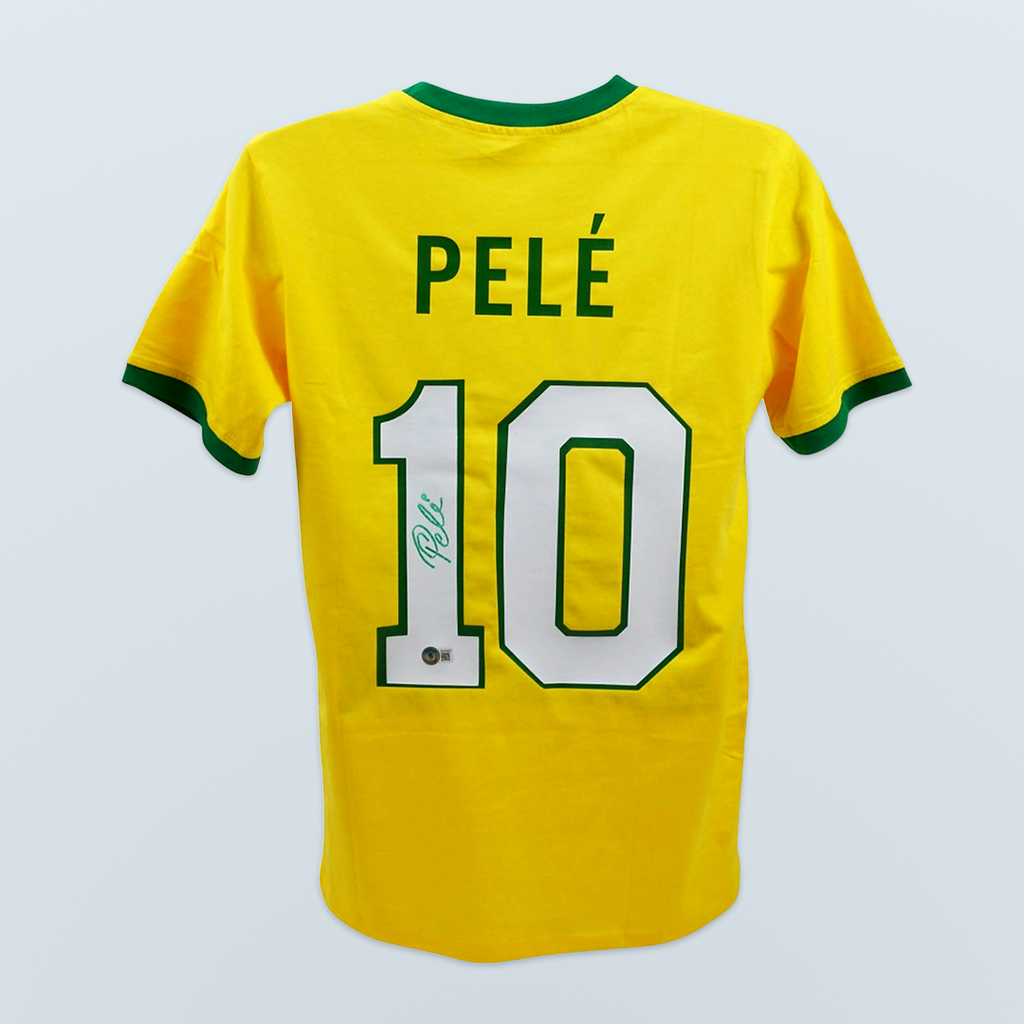 Pelé - Jersey Autografiada Selección Brasil