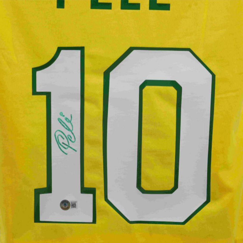 Pelé - Jersey Autografiada Selección Brasil