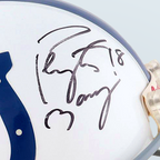 Peyton Manning - Casco Auténtico "On-Field" Autografiado Indianapolis Colts