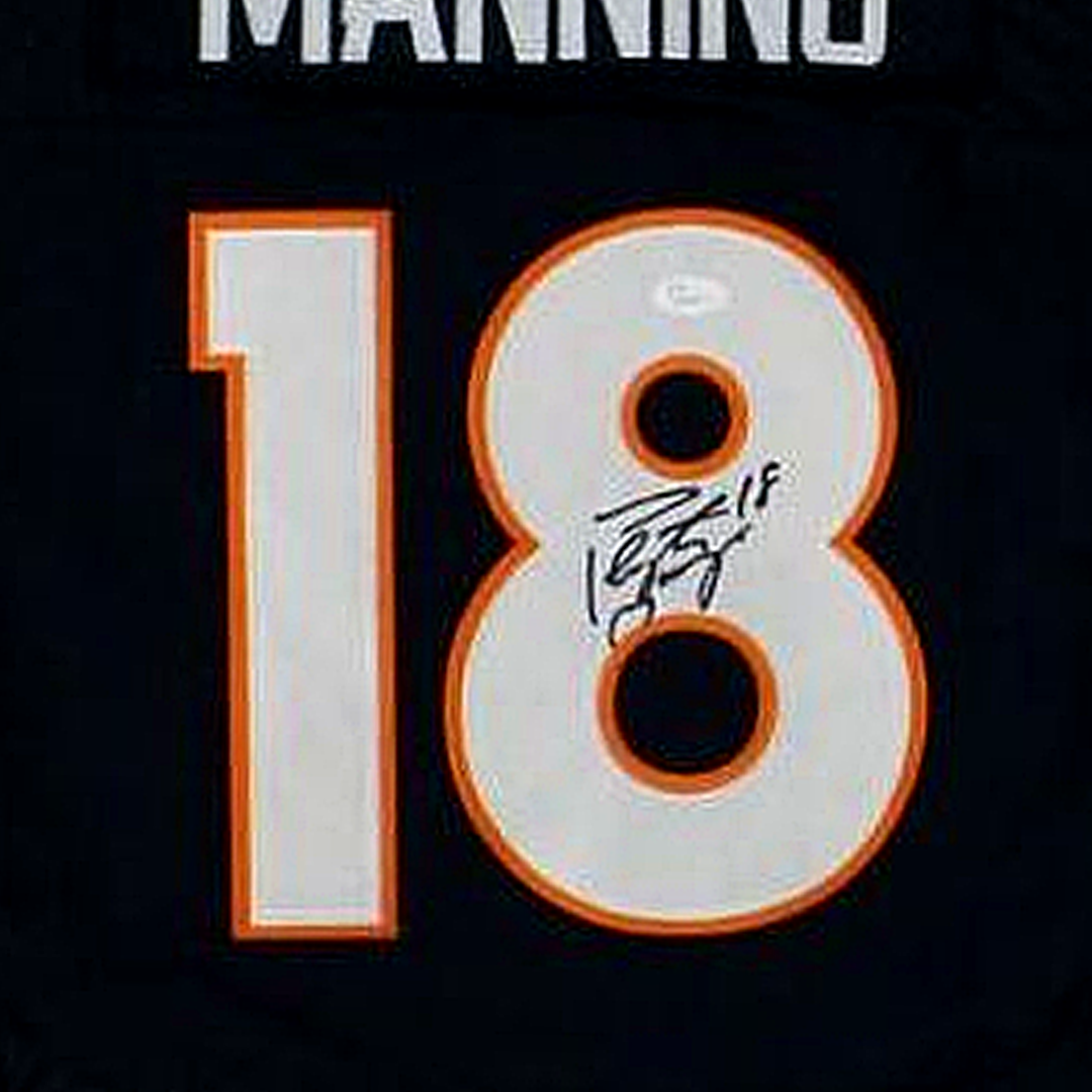 Peyton Manning - Jersey Auténtico Autografiado Denver Broncos
