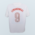 Robert Lewandowski - Jersey Auténtico Autografiado Selección Polonia