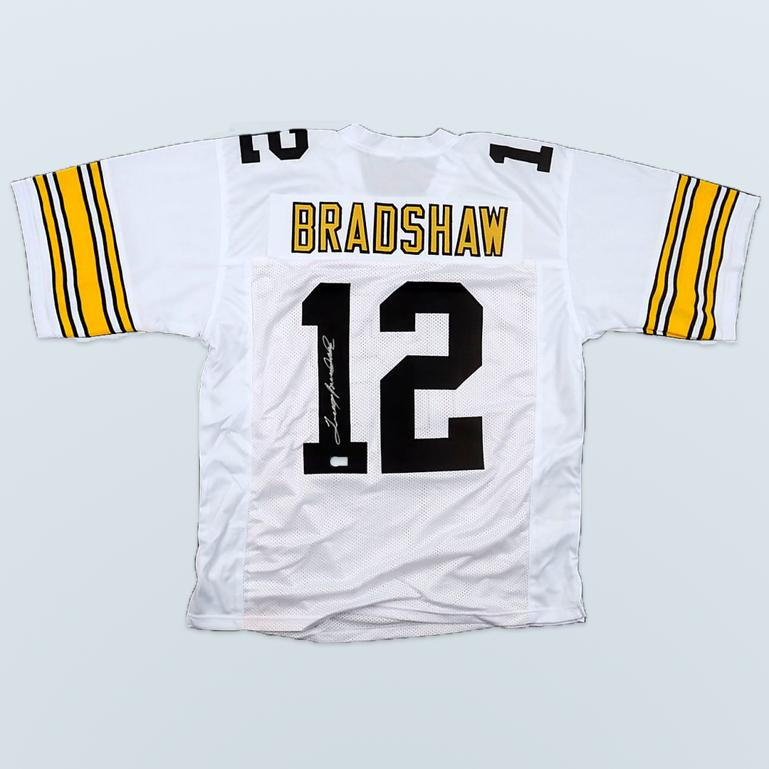 Terry Bradshaw - Jersey Auténtico Autografiado Pittsburgh Steelers