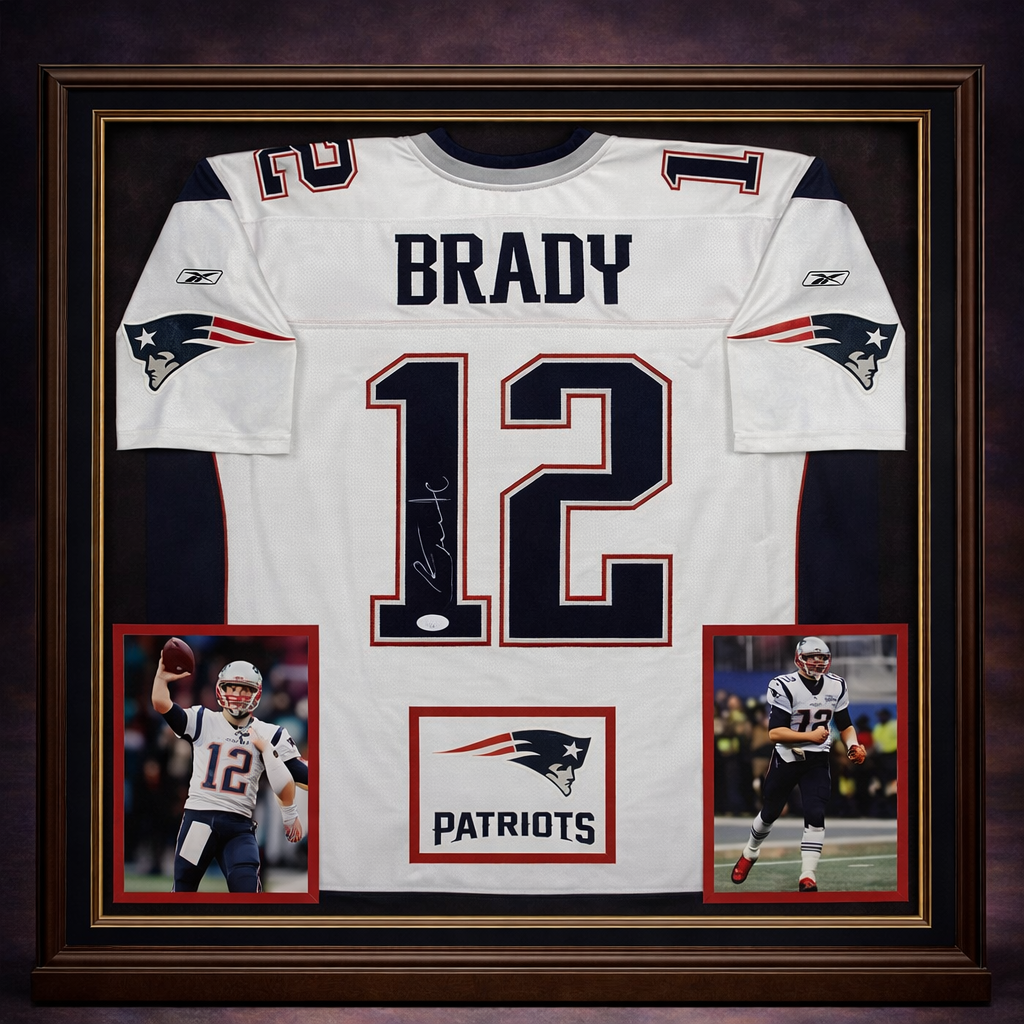Tom Brady - Jersey Autografiado New England Patriots