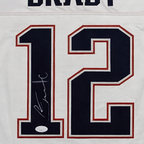 Tom Brady - Jersey Auténtico Autografiado New England Patriots