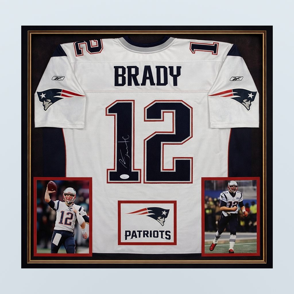 Tom Brady - Jersey Auténtico Autografiado New England Patriots