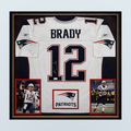 Tom Brady - Jersey Auténtico Autografiado New England Patriots