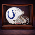 Peyton Manning - Casco Autografiado Indianapolis Colts